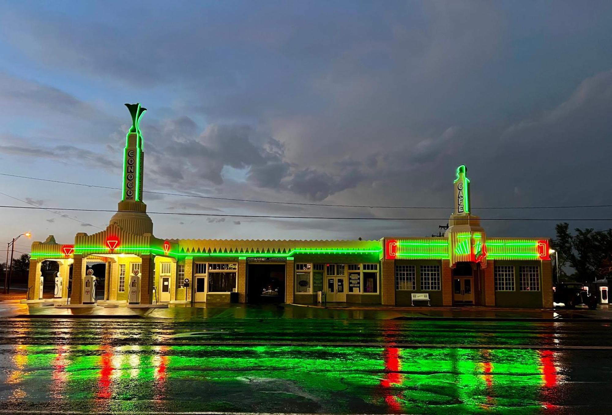 Western Motel Shamrock Exteriér fotografie